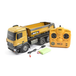 HUINA RC TIPPER/DUMP TRUCK 2.4G 10CH WITH DIE CAST METAL PARTS - CY1573