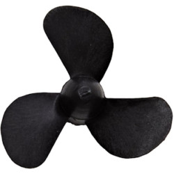 3 BLADE PROPELLER  25mm LEFT HAND M2 - GRAUPNER 2307.25L