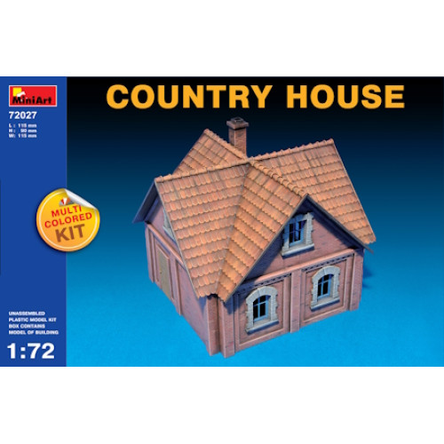 COUNTRY HOUSE 1:72 - MINIART 72027  X