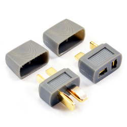 DEANS PLUG AND SOCKET WITH COVERS ET0787P   27